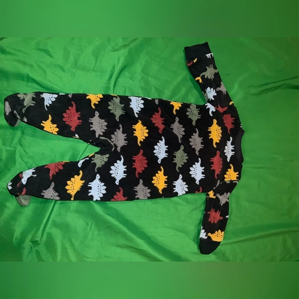 Carter's Multicolor Dinosaur Footie Pajama size 3-6 Month